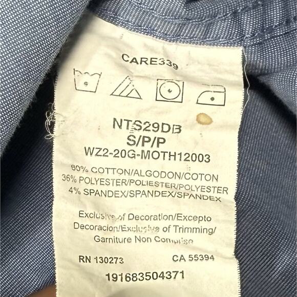 Wrangler All Terrain Gear Button Down Shirt Mens Size S Long Sleeve Regular Fit - Picture 4 of 6